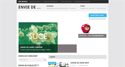 Desktop Screenshot of envie-de.com